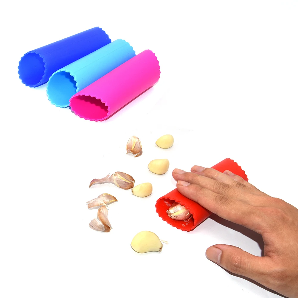 silicone garlic presses,silicone garlic skin peeler