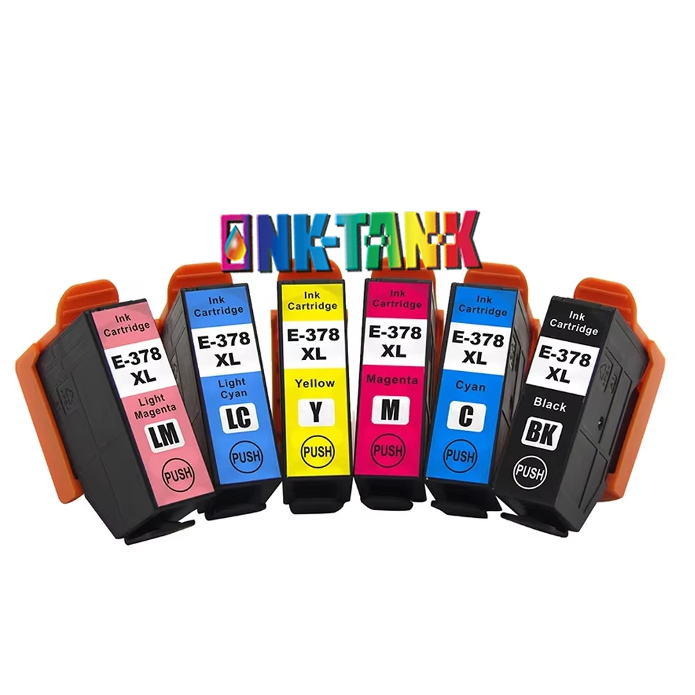 INK-TANK 378 T378 378XL T478 478XL T478XL Premium Compatible InkJet Ink Cartridge for Epson Expression Photo XP-8500 XP-15000