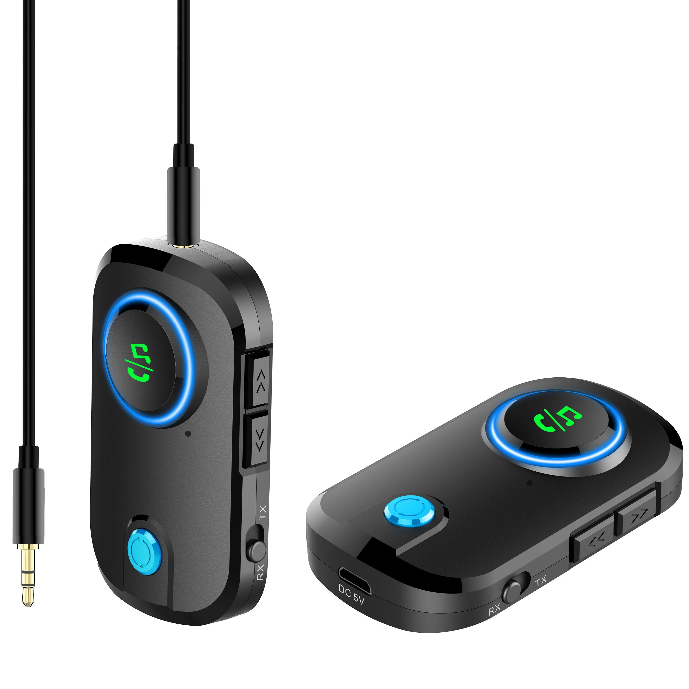 Новый дизайн беспроводной музыкальный приемник 2 в 1 и передатчик Bluetooth-приемник по низкой