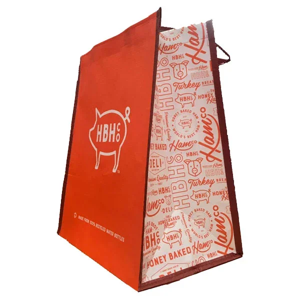 Non Woven Polypropylene Laminated Grocery Tote Fully, Customizable Medium Everyday Laminated Non-Woven PP Grocery Bags/