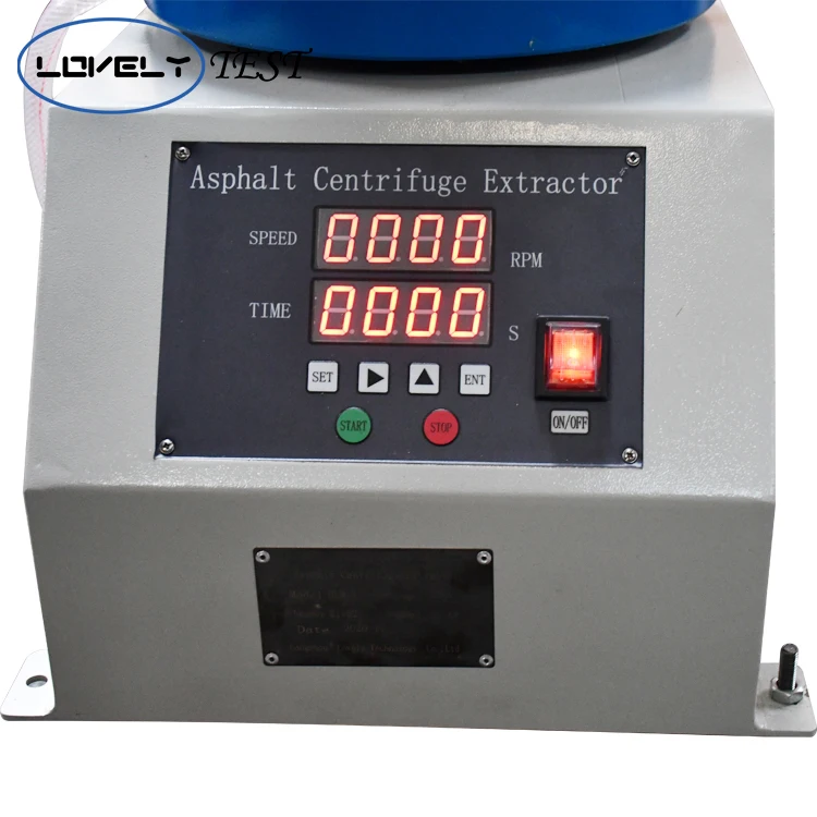 Bitumen Asphalt Centrifuge Extractors Asphalt Binder Extraction Test Equipment