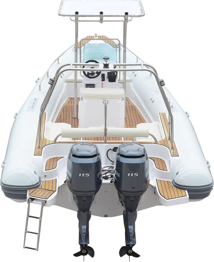 RILAXY Popular products  Inflatable sea boat ribbed standing console Unique product sales