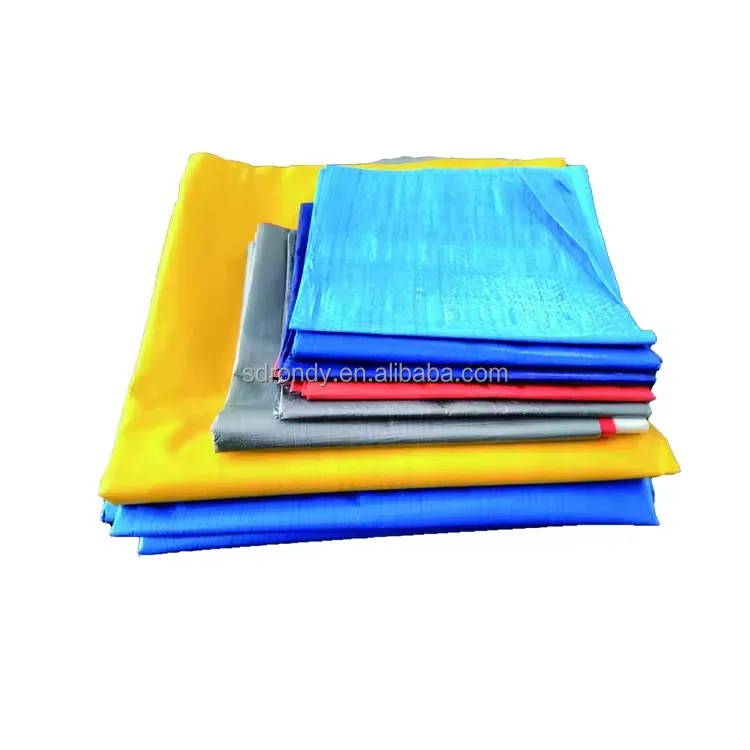 Hdpe Woven Fabric Pe Tarpaulin Sheet Waterproof Canvas Tarp Polyethylene Plastic Sheet For Cover