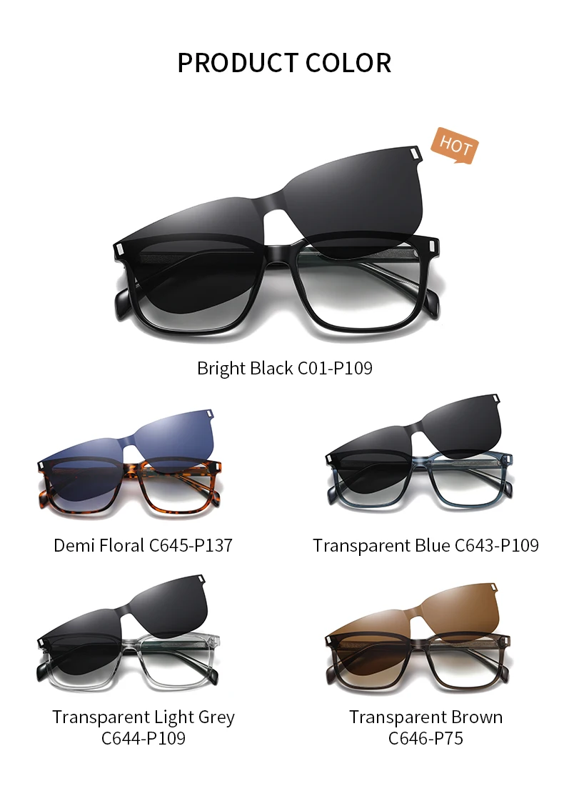VisualMate оптовая продажа высокое качество унисекс логотип gafas De Sol TR90 клипсы солнцезащитные очки класса