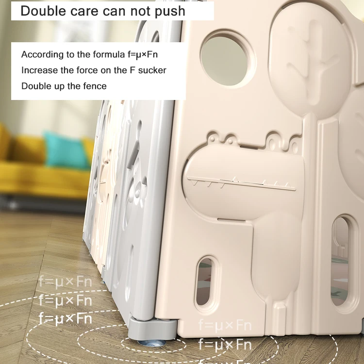 Folding Storage Colorful Oem Kindergarten Furniture Child Fence Playard Safety Baby Gate Or Children Kids Activity Baby Playpen