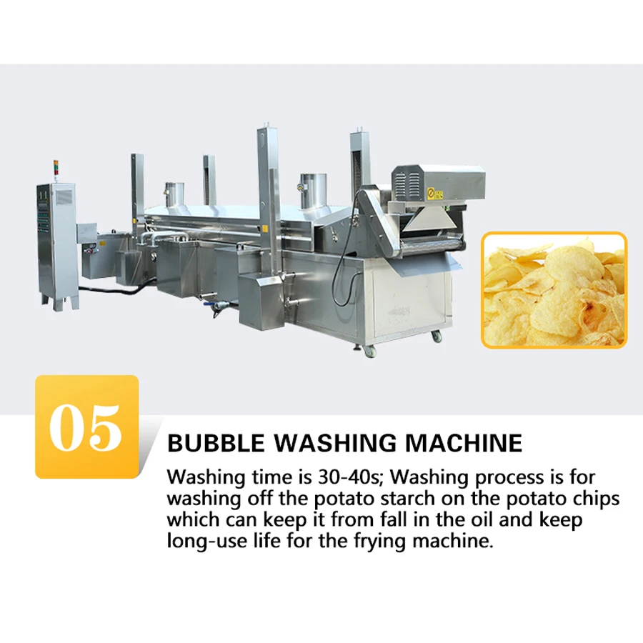 TCA high quality compound pringles potato chips complete making machine production line