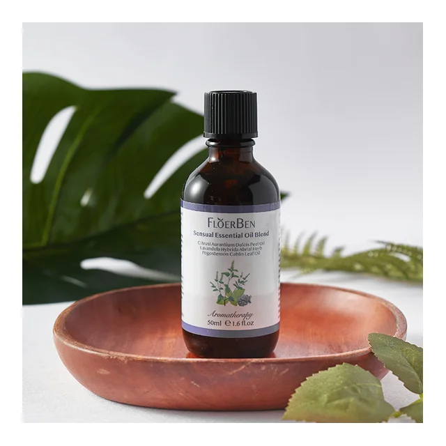 Sensual 50Ml Essential Oil Storage Display Improve Insomnia And Digestive Problem Oem/Odm Essential Oils Manufacturers