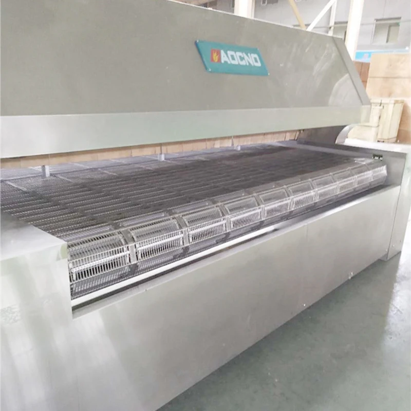 Commercial bakery bread making bun cake toast tunnel gas pizza oven