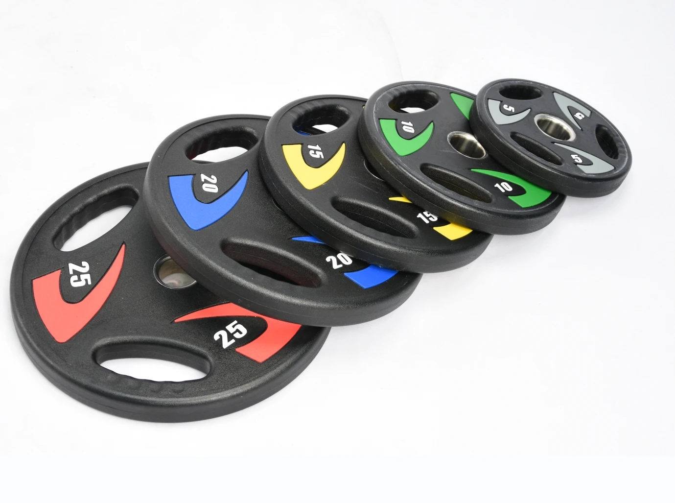 Dinuo Fitness Gym Free Weight Plates High Quality Bumper Plates Weight Lifting CPU Weight Discs