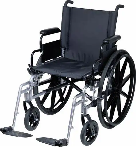 Aluminum folding manual wheelchair for disabled