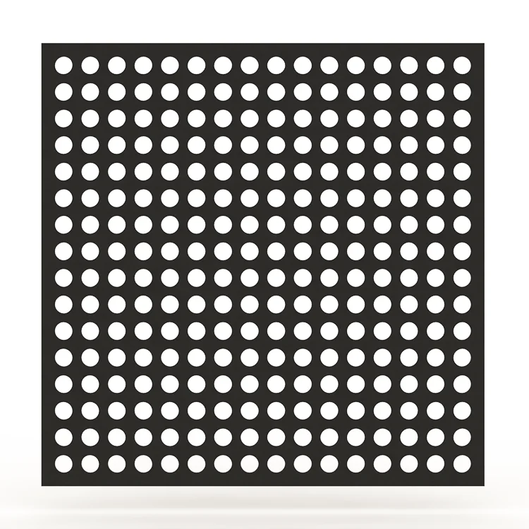 Perforated round hole aluminum metal sheet for window screen