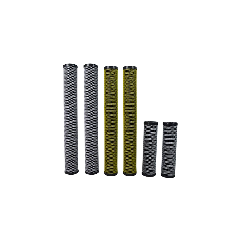 
Китай новый инновационный продукт спеченный угольный фильтр с активированным кокосовым углем картридж 