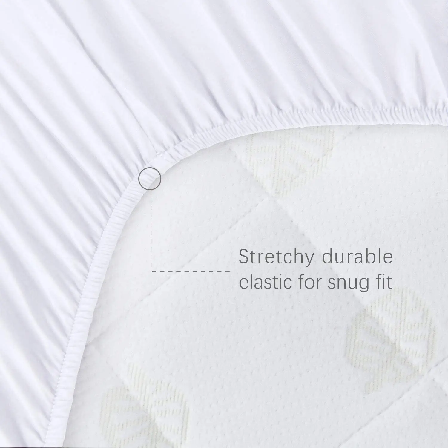 Waterproof Bassinet Ultra Soft Bamboo Mattress Pad Cover Protector