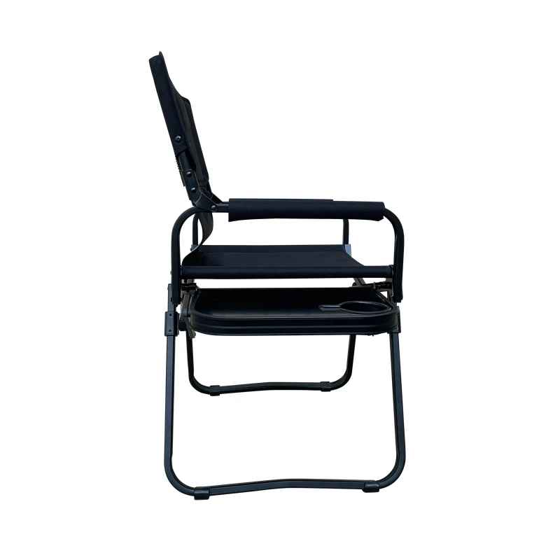Onwaysports Luxury Portable Beach Camping Chair Director With Cooler and Carrying Bag