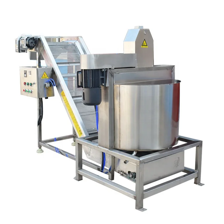 Continuous centrifuge deoiling machine food snacks deoiler machine