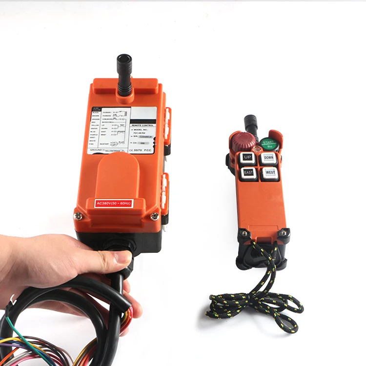 Telecontrol F21-4D/4S Low CostHigh Quality Crane Industry And Wide Voltage Wireless Radio Remote Control For Cranes