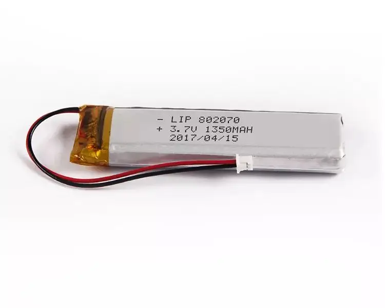 802070 1350mah li-polymer 1300mah Lithium polymer 1200mAh 3.7V rechargeable lipo battery