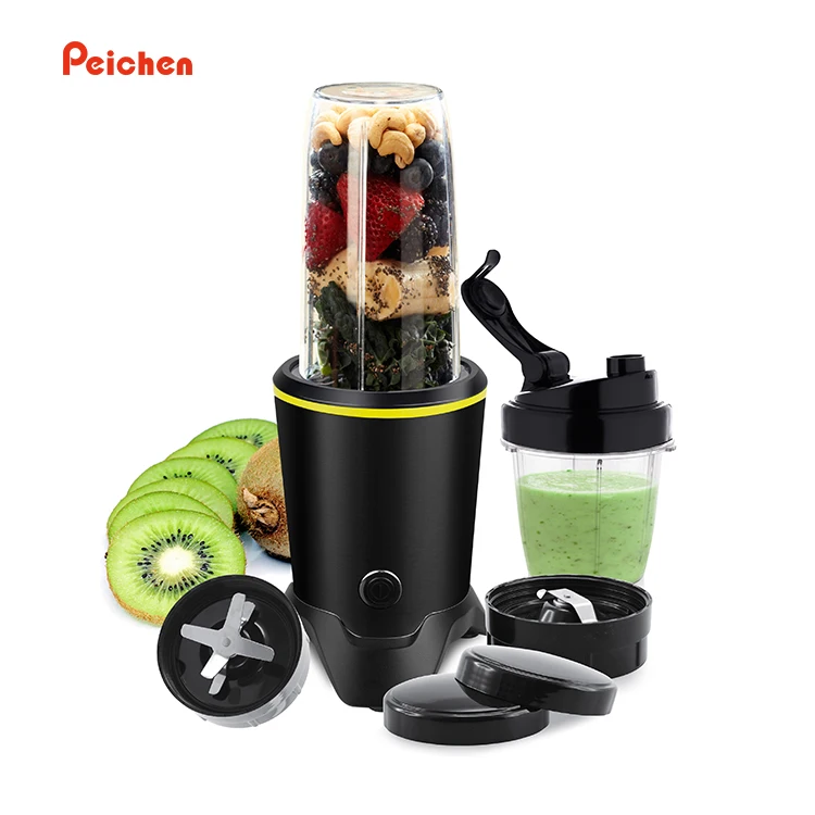 Tritan material 8PCS nutri blender with pulse function juicer blender 1000W fruit blender 3 in 1