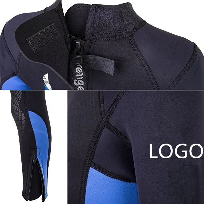 New Design 2.5mm Neoprene Kids Wetsuit Long Sleeves Kids Diving Suits Children Swimwear Warm One Pieces Surfing Suit