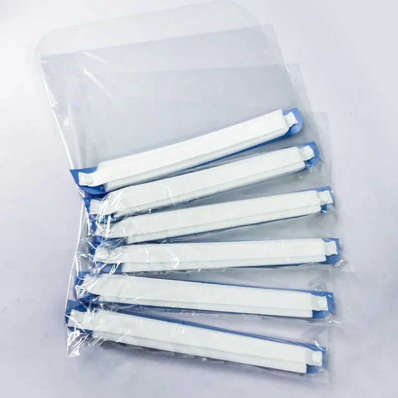 
In stock transparent disposable PET full face shield 
