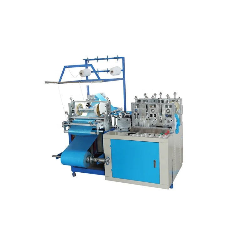 
Automatic Surgical Non Woven 150pcs Per Min Pe Cpe Shoe Cover Making Machine 