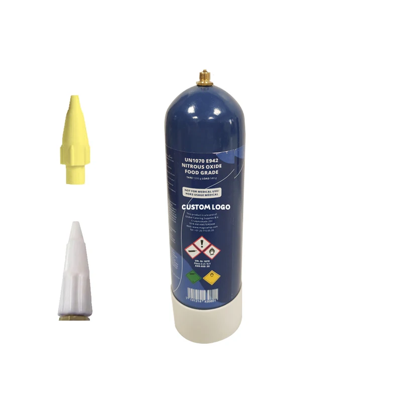 
Best China Supplier Good Standard Food Grade 580g N2o Cartridge Cream Charger For Netherlands Market 