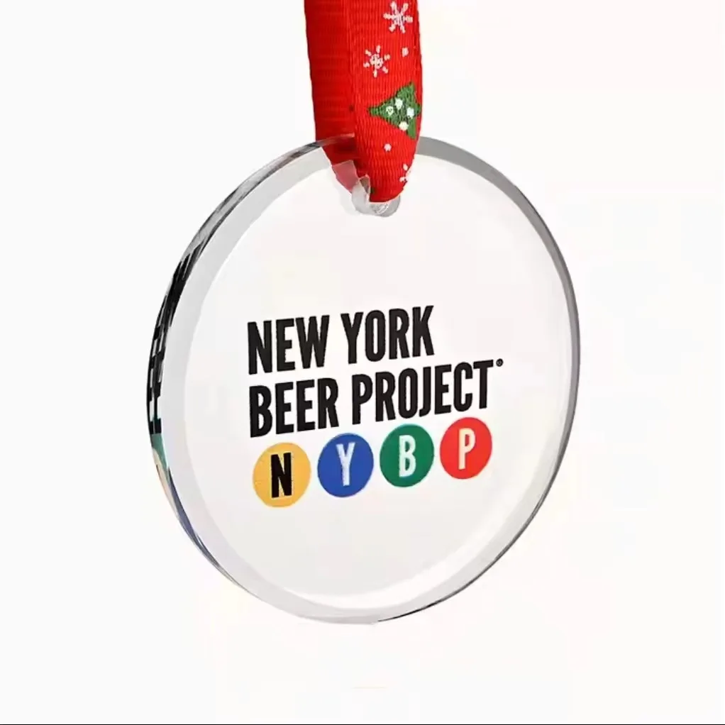 Hot Selling Clear Crystal Glass Christmas Hanging Decor Christmas Tree Crystal Decor Ornament