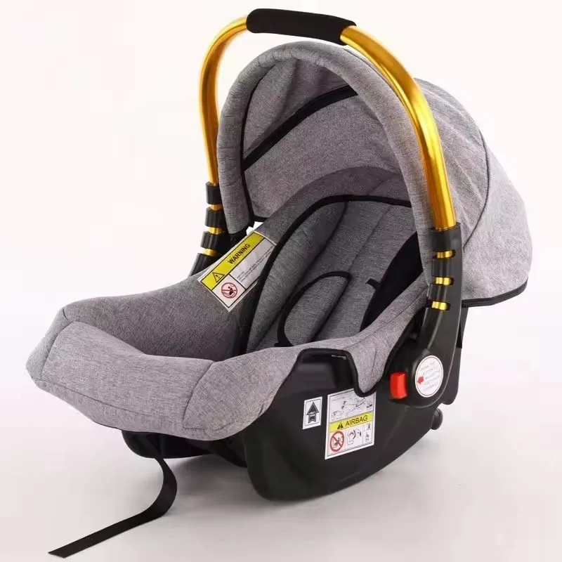 Manufacture Custom Comfortable Aluminum Portable Baby Bassinet Luxury Infant Newborn Baby Car Seat