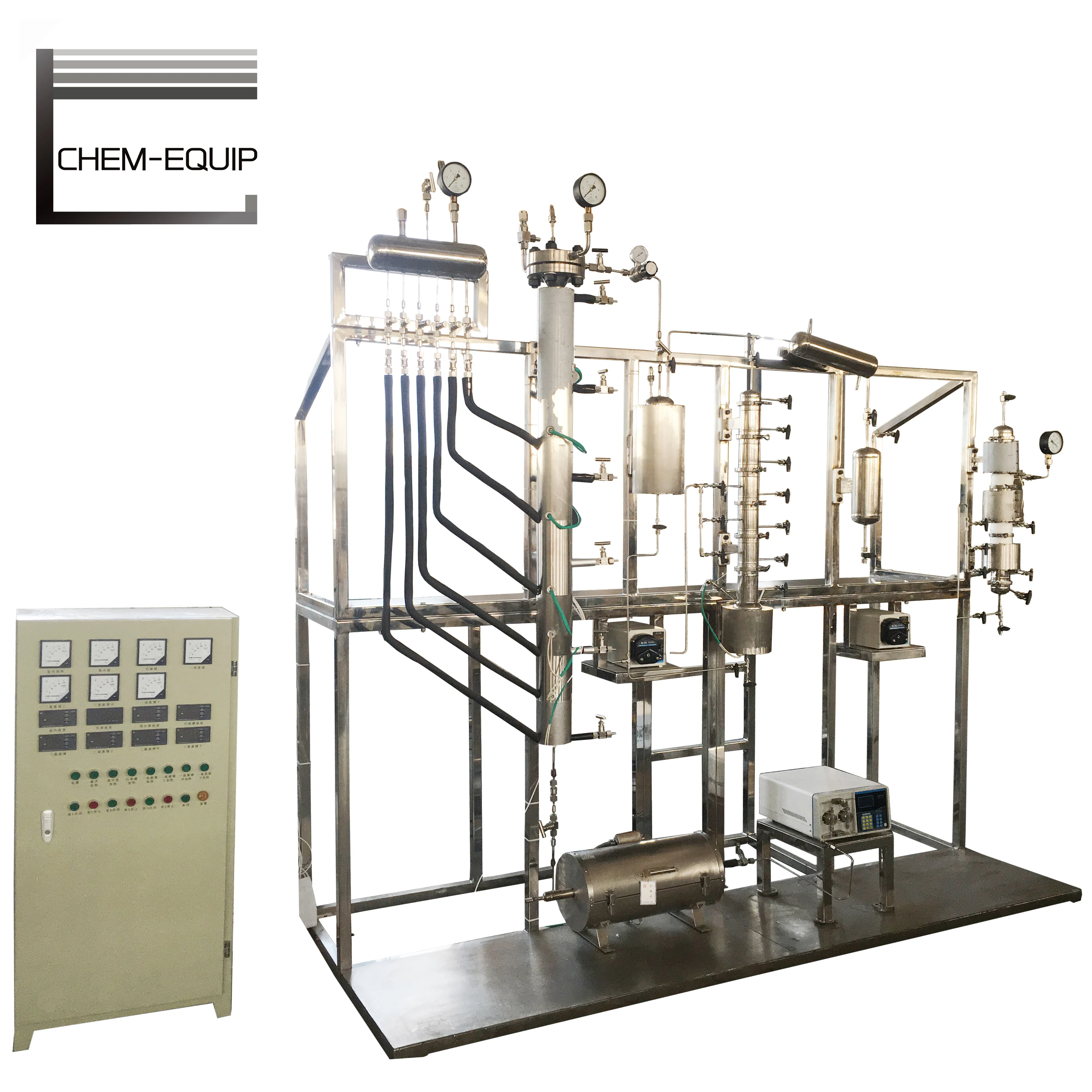 Biowaste tubular reactor/tubular catalytic reactor/tubular gas phase reactor hydrogenation