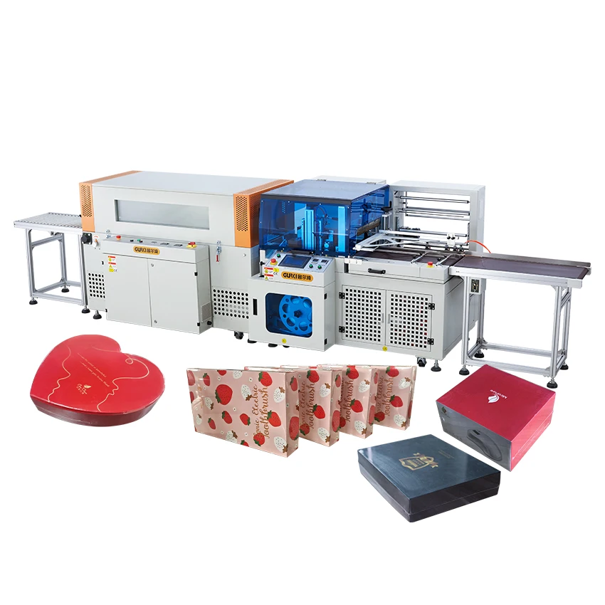 Автоматическая упаковочная машина для термоусадочной пленки китайского бренда Gurki с лучшим послепродажным