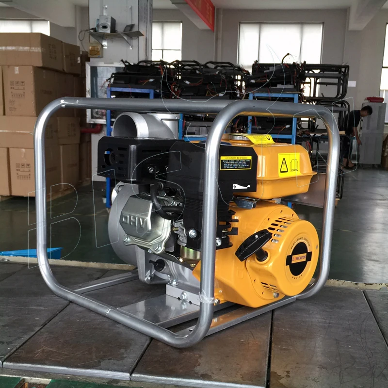 Bison 3Inch Agriculture Engine Water Pump Manual Cheap Gasoline High Pressure Water Pumps Generator