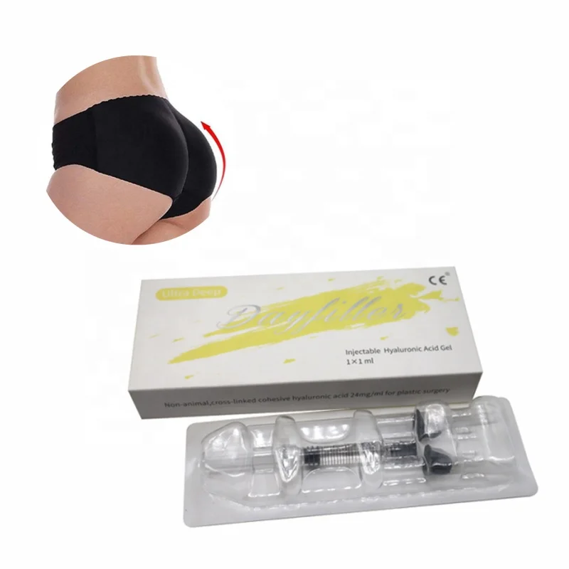 filler HA Cross Linked Hyaluronic Acid filler Buttock Enhancement Dermal Filler Injections