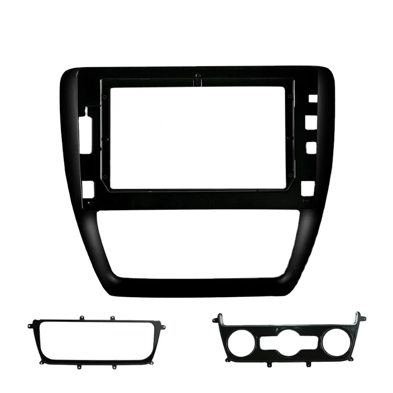 For Vw Sagitar 2012 10Inch Car Interior Accessories Android Auto Dashboard Frame For Car Radio Navigation Panel
