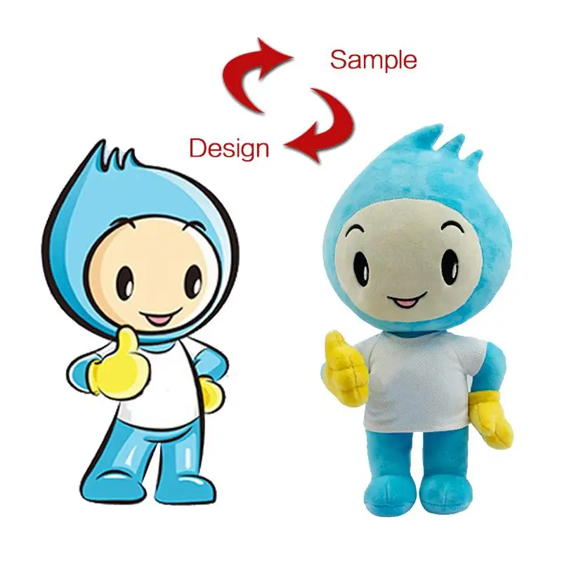 Hot selling Custom Plush big stuffed animals Custom plushie Animal Custom cute baby Plush Toy Doll