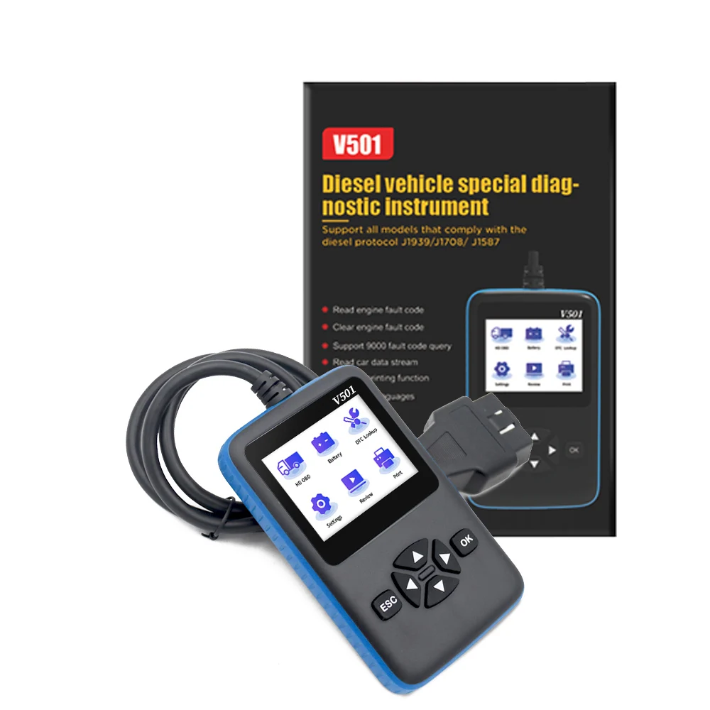 Factory Direct Price Obd Scanner Car Repair Assitant Obd2 Diagnostic Tool Model V501