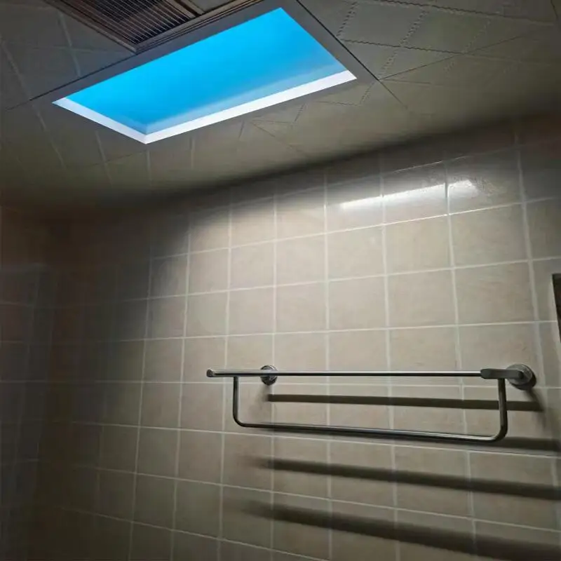Switch Atmosphere Artificial Skylight Roofing Tuya App Led Blue Sky Ceiling Led Light Blue Sky Ceiling Panel Lamp