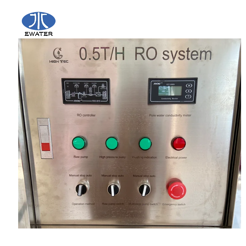 500 LPH Industrial Commercial Reverse Osmosis Drinking Water System RO Plant