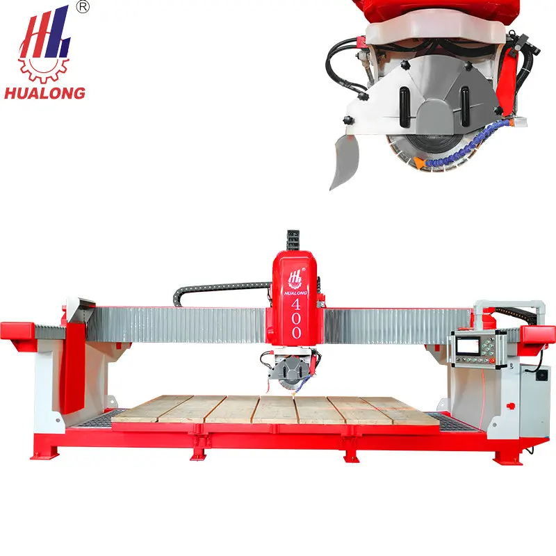 Hualong Machinery 4 оси PLC многофункциональная машина для резки гранита и мрамора