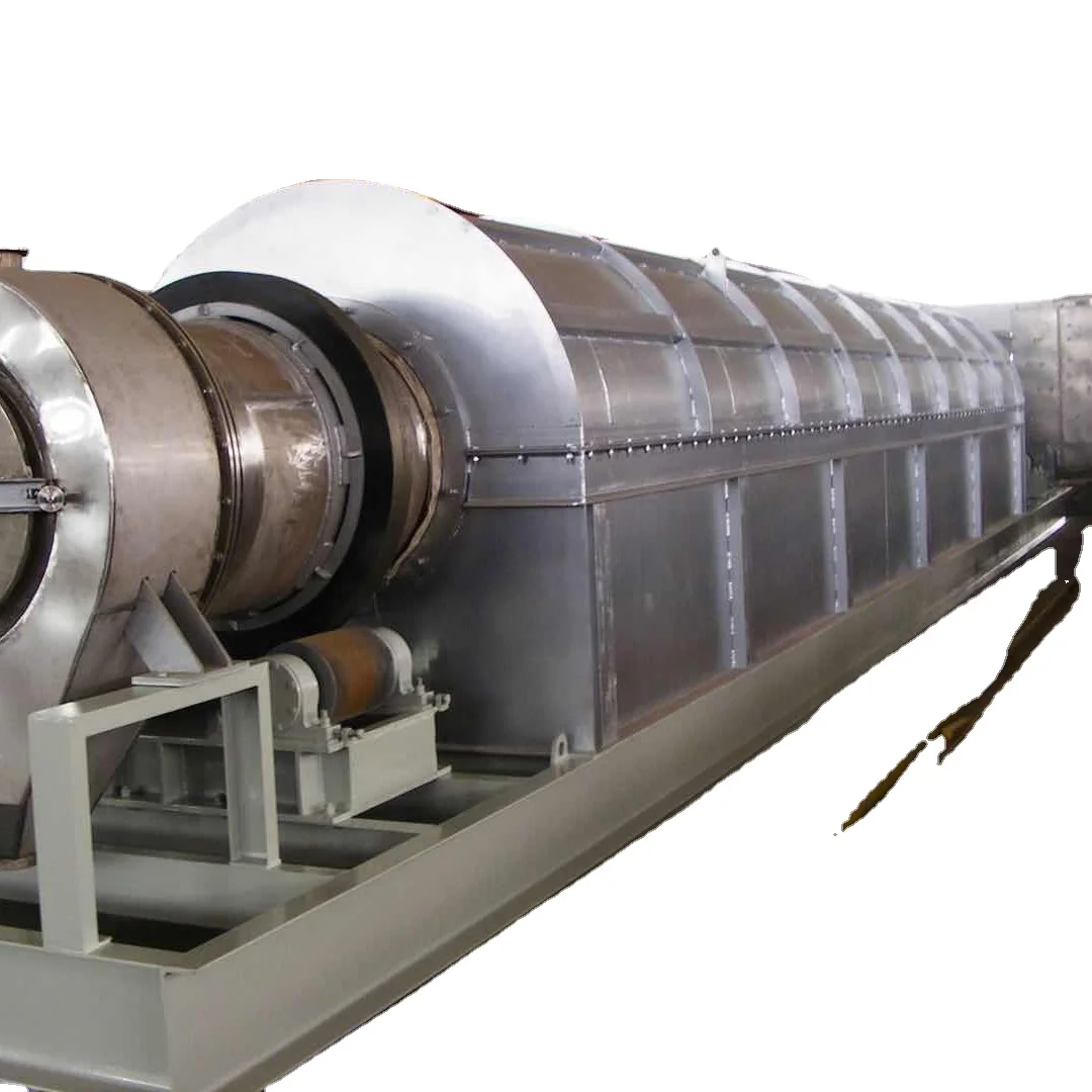 Hot Air Drying Equipment HZG Series Single Rotary Drum Dryer