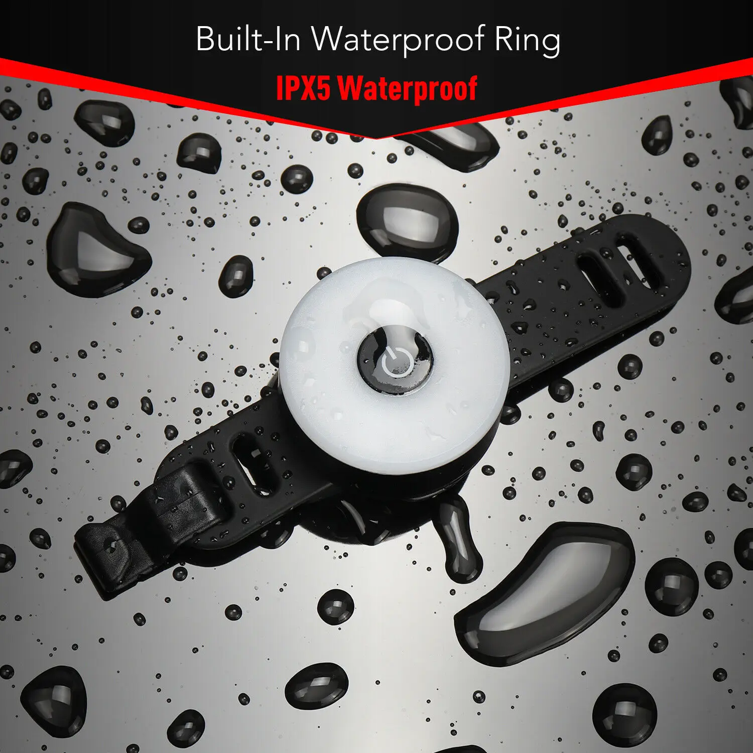 USB Rechargeable Front White Bicycle Light Waterproof 5 Modes Bike Red Tail LED Light Set 56 hours battery life