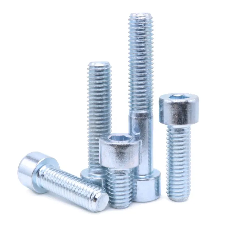 High Strength Zinc Plated Cylindrical Head Hexagon Hex Socket Allen Key Bolt DIN912