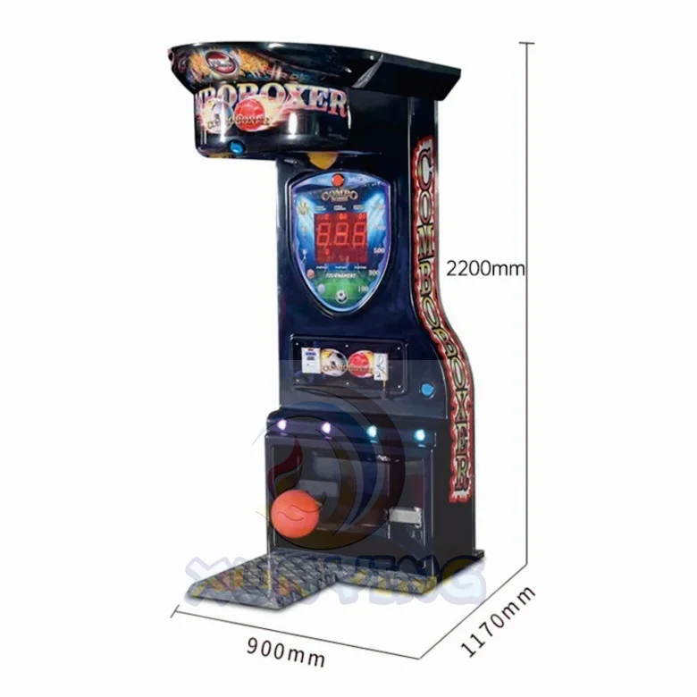 Машина для игры в бокс с монетами