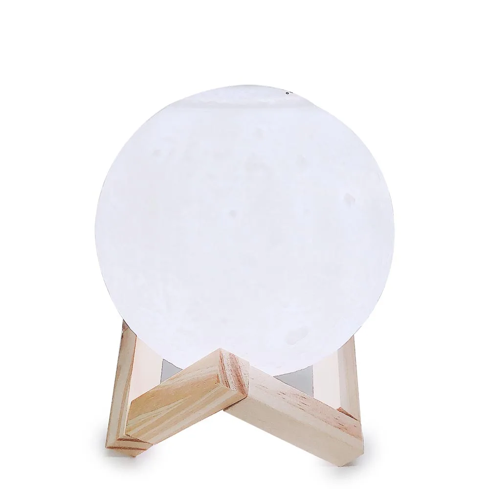 2022 Popular Home Appliance 880ML Ultrasonic Cool Mist Air Humidifiers USB Moon Night Light Led 3D Moon Lamp Aroma Diffuser