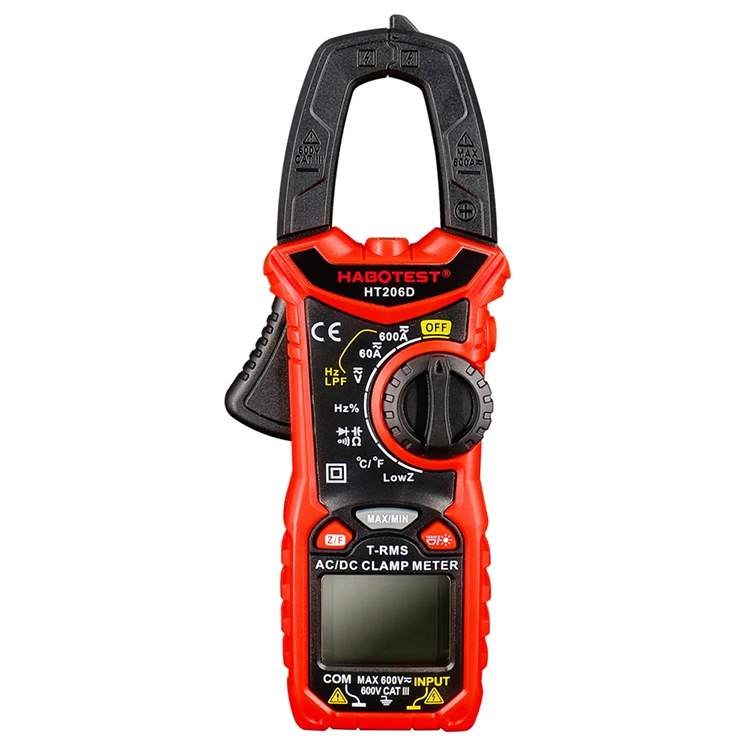 HT=206D High Quality AC Clamp Meter/clamp ammeter/leakage clamp meter