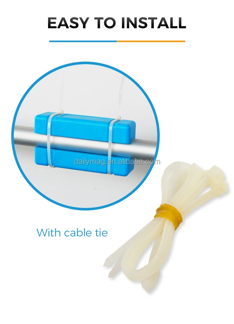 10800 Gauss Magnetic Water Softener Pipeline Water Cleaner Drinking Water Treatment