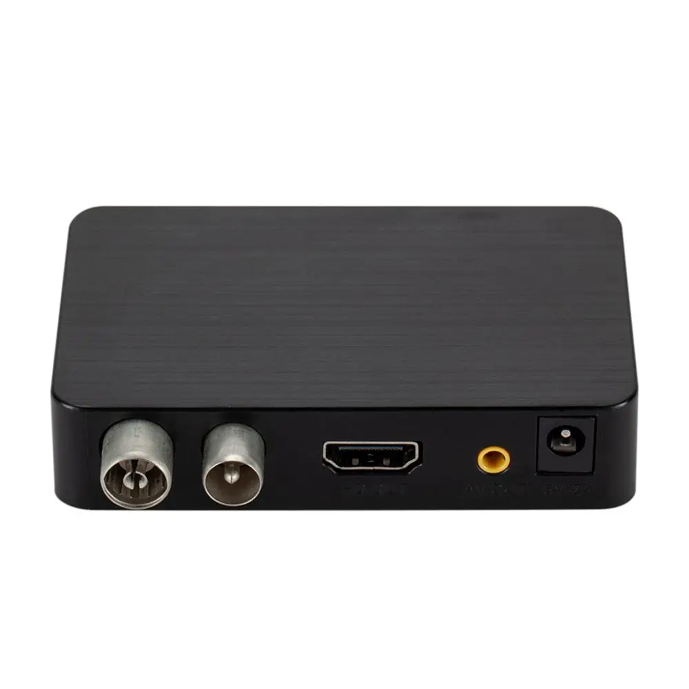  Телевизионный ресивер Mini K2 DVB-T / T2 высокого качества телевизионный черного цвета по заводской