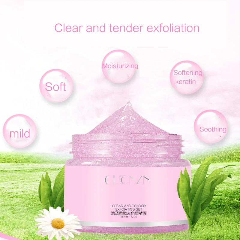 
120ML Private Label Natural Organic Cleansing Scrub Gel Sugar Coffee and Coconut Face Body Scrub for Wholesale 