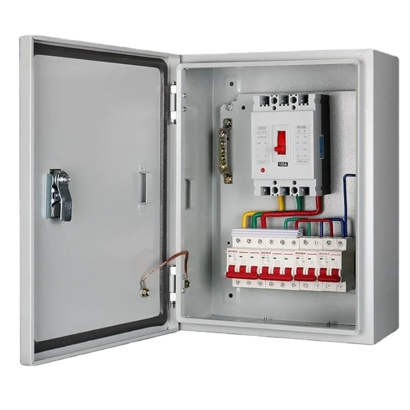 Anti Thunder Overload Protection 19in Site Outdoor Mobile Power Electric Outlet Distribution Box Cabinet Socket