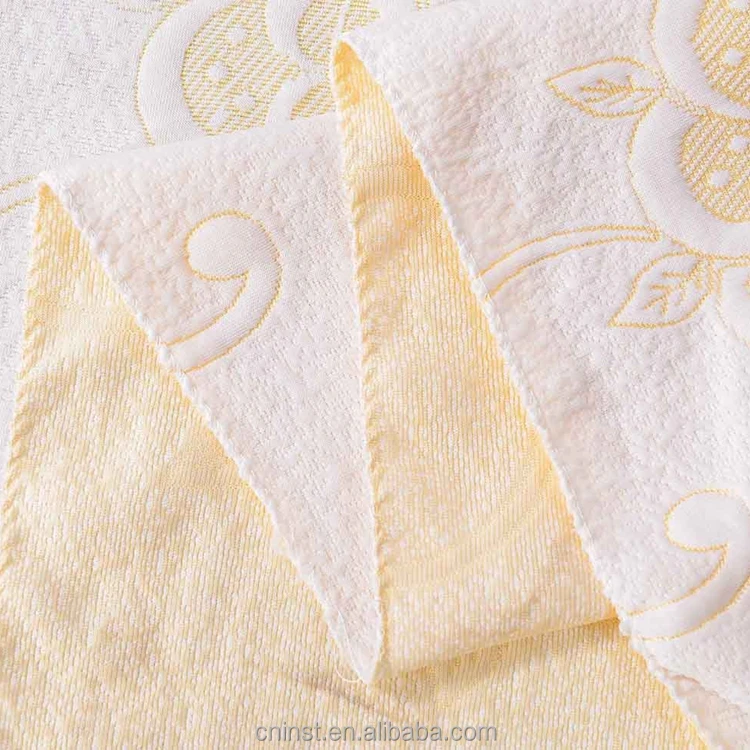 Customizable 240gsm Various Pattern Jacquard Knitted Mattress Fabric For Bed