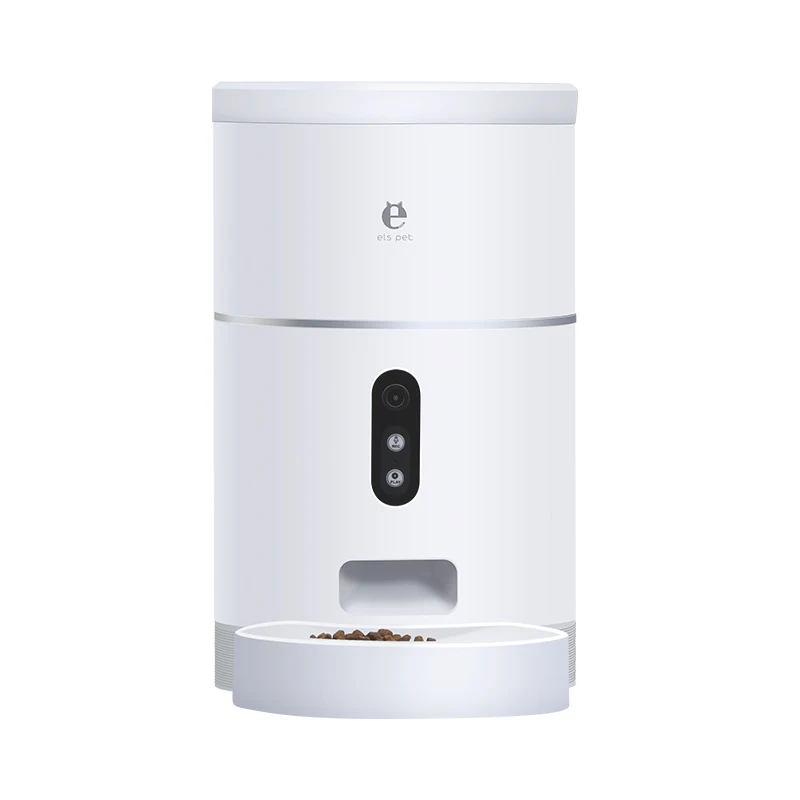 Amazon Top Seller 2021 Wholesale Custom Auto Microchip Wifi Smart Timer Slow Food Automatic Pet Feeder